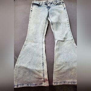 Quiksilver Light Blue Flare Jeans